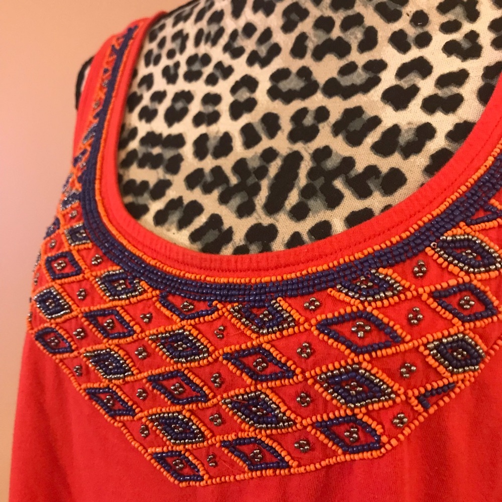 Beaded Tank Top